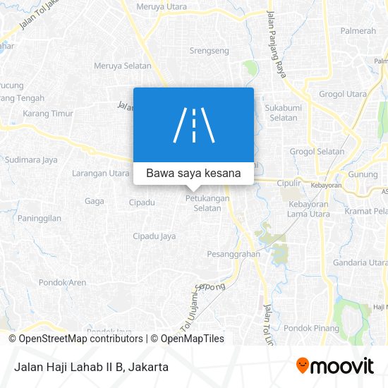 Peta Jalan Haji Lahab II B