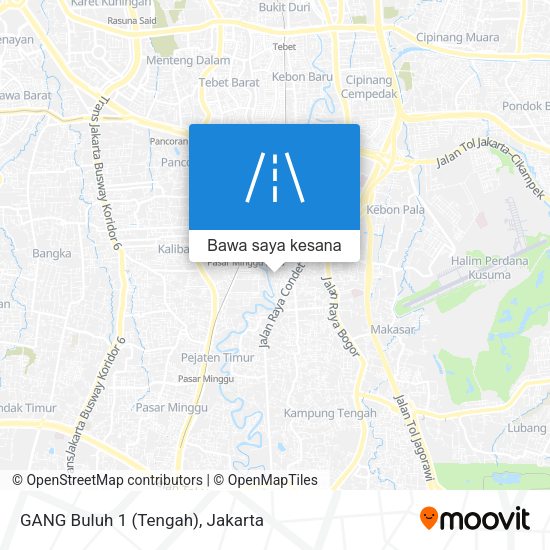 Peta GANG Buluh 1 (Tengah)