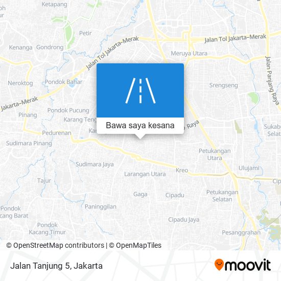 Peta Jalan Tanjung 5