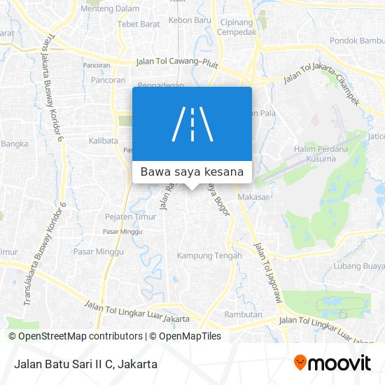 Peta Jalan Batu Sari II C