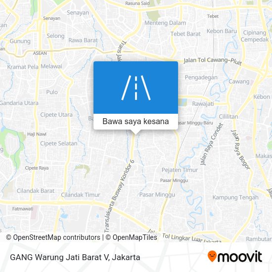 Peta GANG Warung Jati Barat V