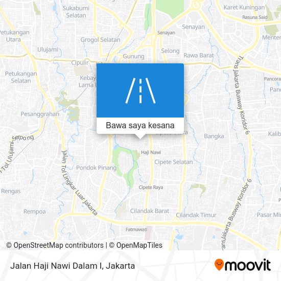 Peta Jalan Haji Nawi Dalam I