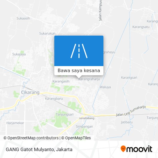 Peta GANG Gatot Mulyanto