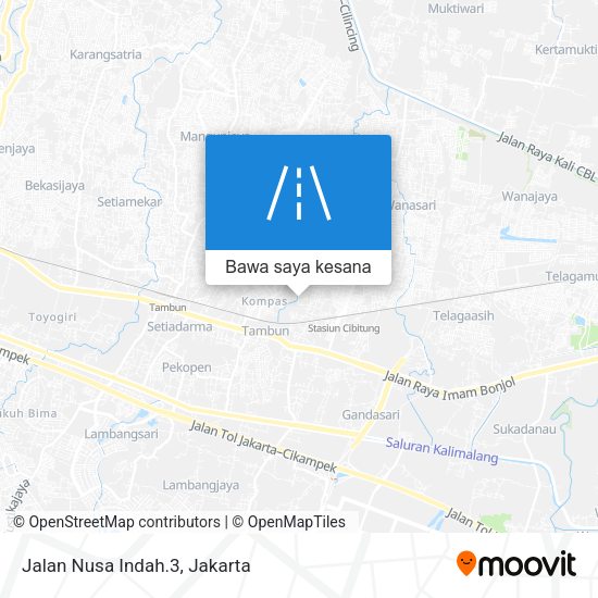 Peta Jalan Nusa Indah.3