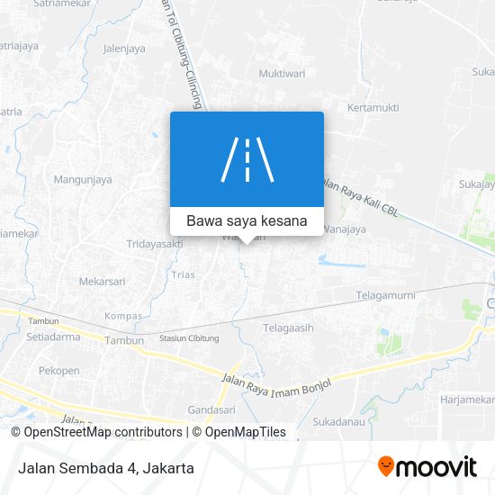Peta Jalan Sembada 4