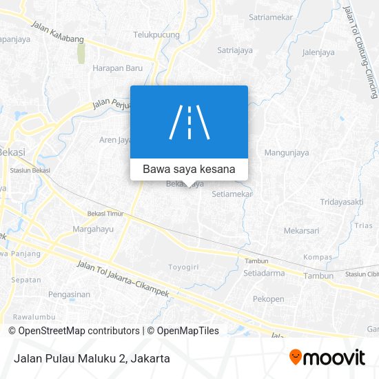 Peta Jalan Pulau Maluku 2