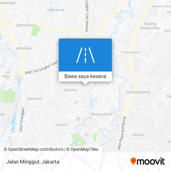 Peta Jalan Minggut