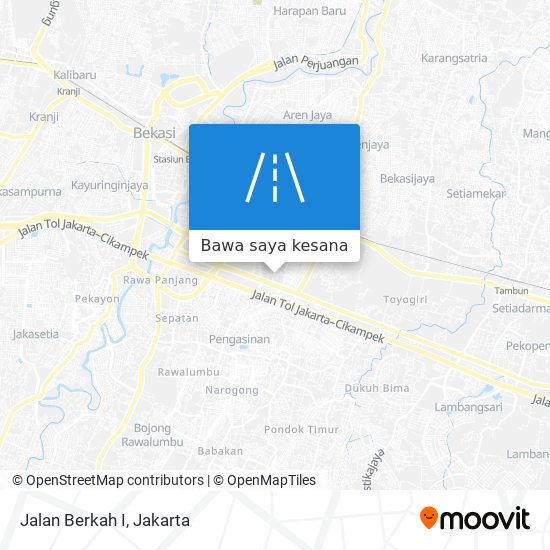 Peta Jalan Berkah I