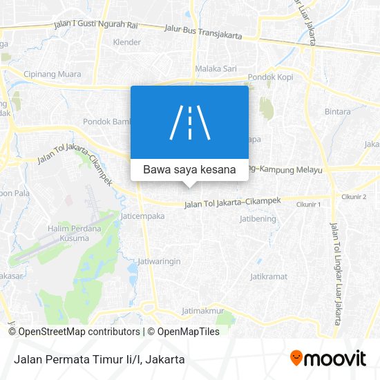 Peta Jalan Permata Timur Ii/I