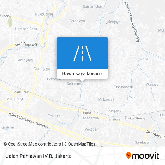 Peta Jalan Pahlawan IV B