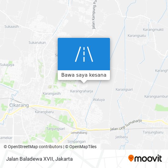 Peta Jalan Baladewa XVII