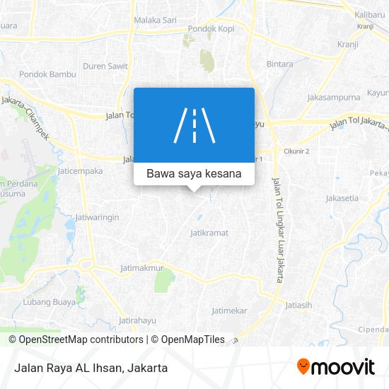 Peta Jalan Raya AL Ihsan