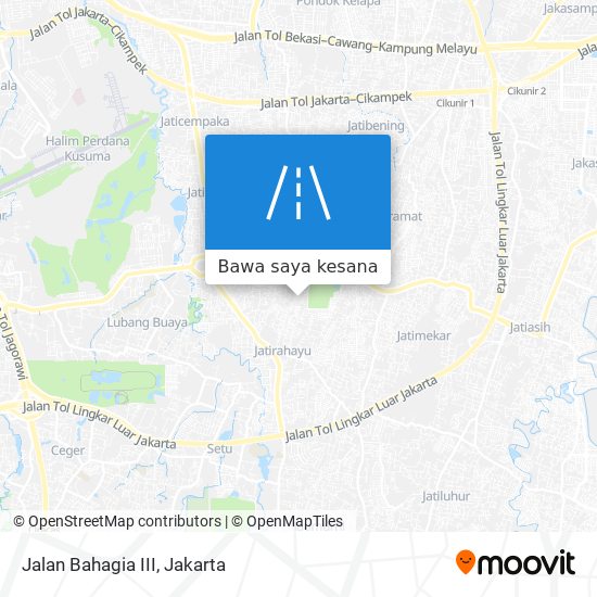 Peta Jalan Bahagia III