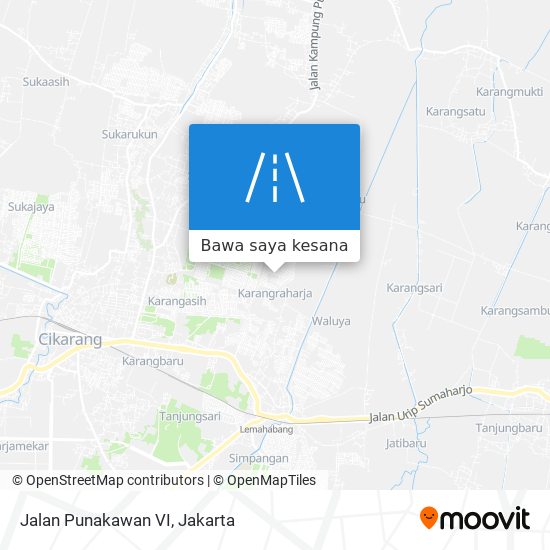Peta Jalan Punakawan VI