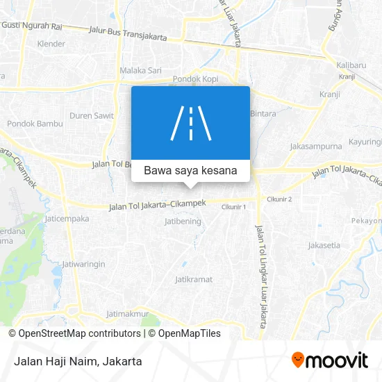 Peta Jalan Haji Naim