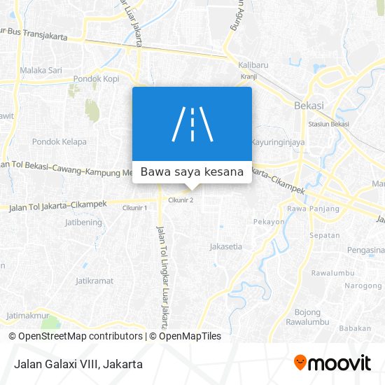 Peta Jalan Galaxi VIII