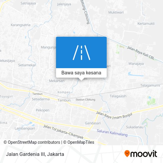 Peta Jalan Gardenia III