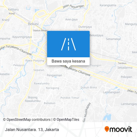 Peta Jalan Nusantara. 13