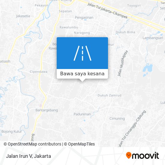 Peta Jalan Irun V