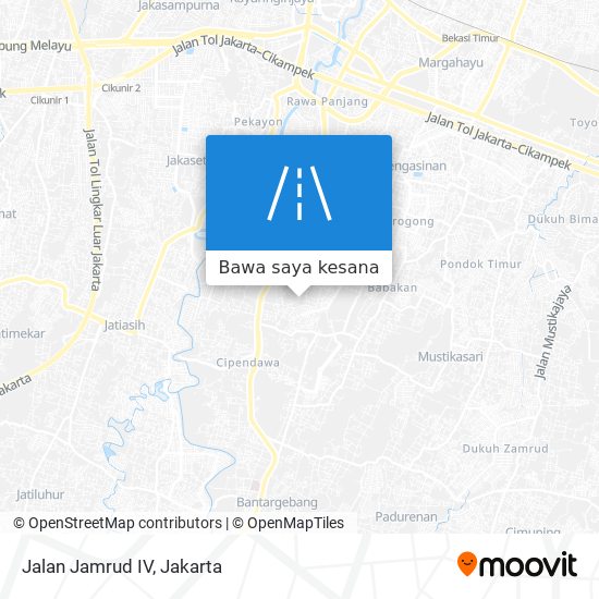 Peta Jalan Jamrud IV