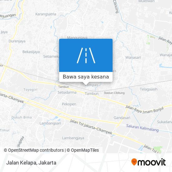 Peta Jalan Kelapa