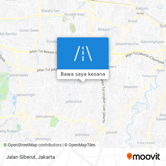 Peta Jalan Siberut