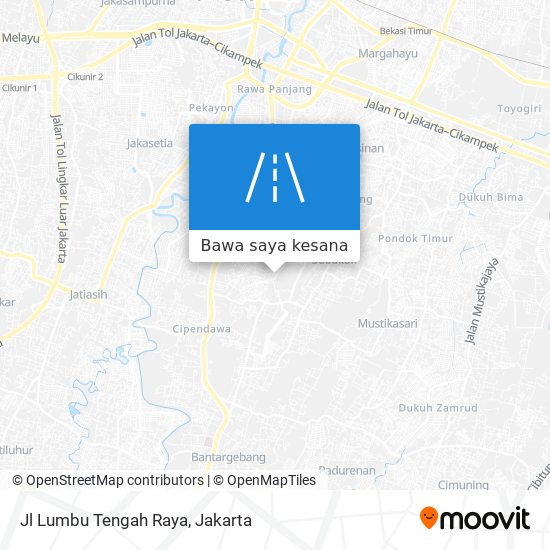 Peta Jl Lumbu Tengah Raya