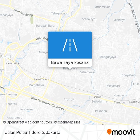 Peta Jalan Pulau Tidore 6