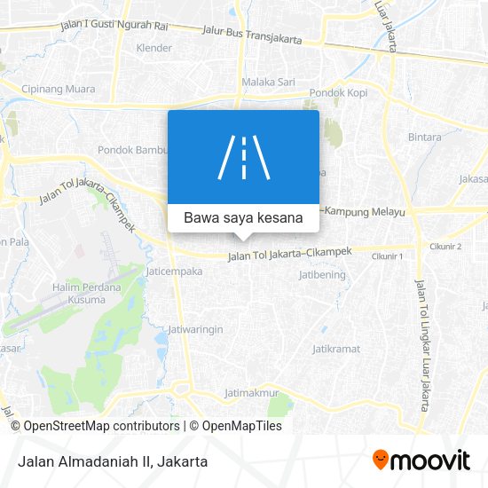 Peta Jalan Almadaniah II