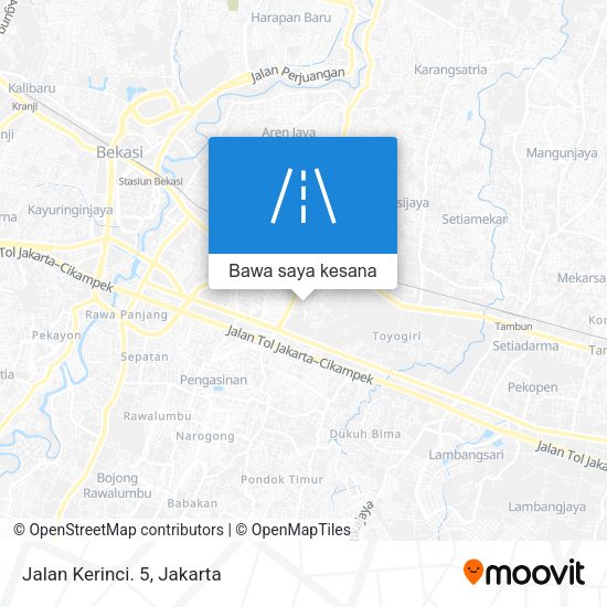 Peta Jalan Kerinci. 5