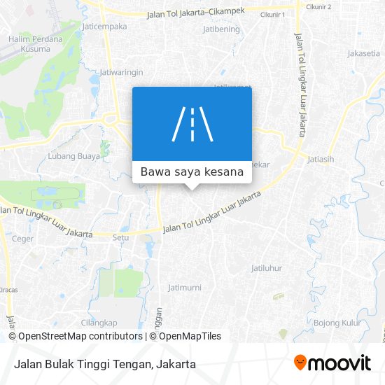 Peta Jalan Bulak Tinggi Tengan