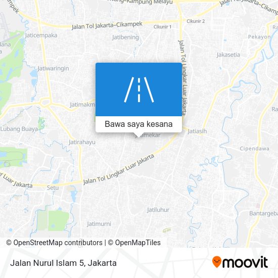 Peta Jalan Nurul Islam 5