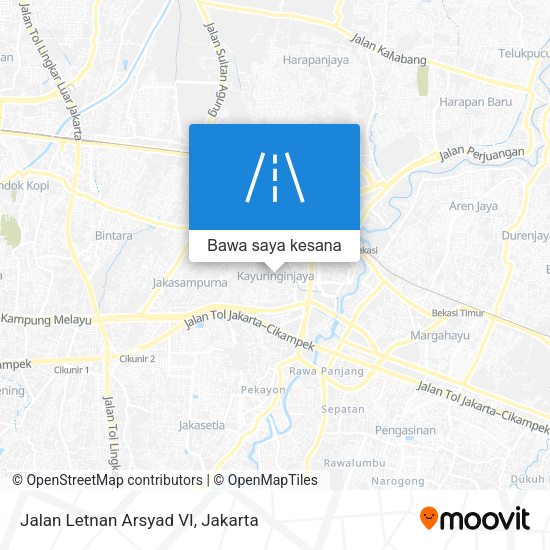 Peta Jalan Letnan Arsyad VI