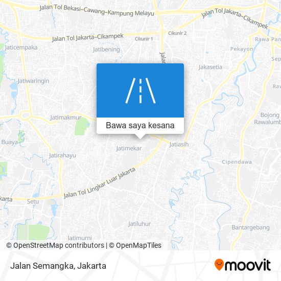 Peta Jalan Semangka