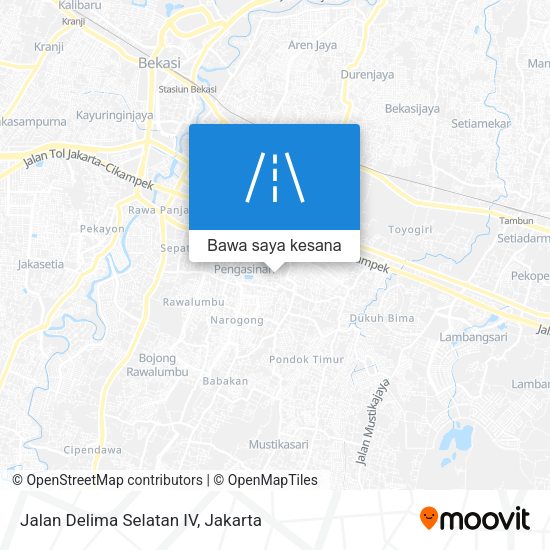 Peta Jalan Delima Selatan IV
