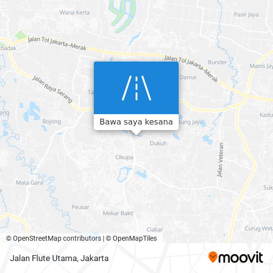 Peta Jalan Flute Utama