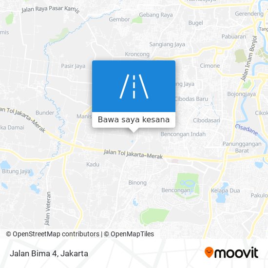 Peta Jalan Bima 4