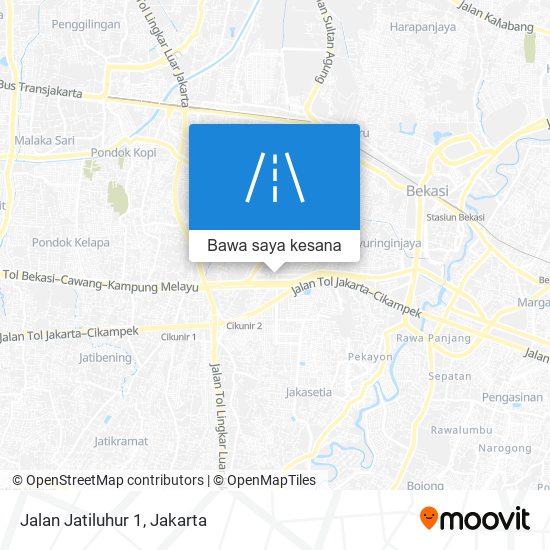 Peta Jalan Jatiluhur 1