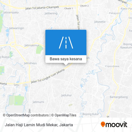 Peta Jalan Haji Lamin Mudi Mekar