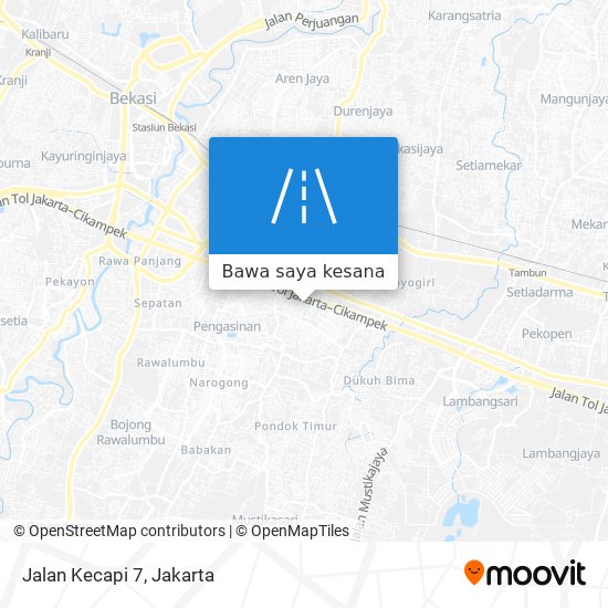 Peta Jalan Kecapi 7