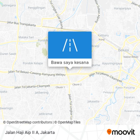 Peta Jalan Haji Aip II A