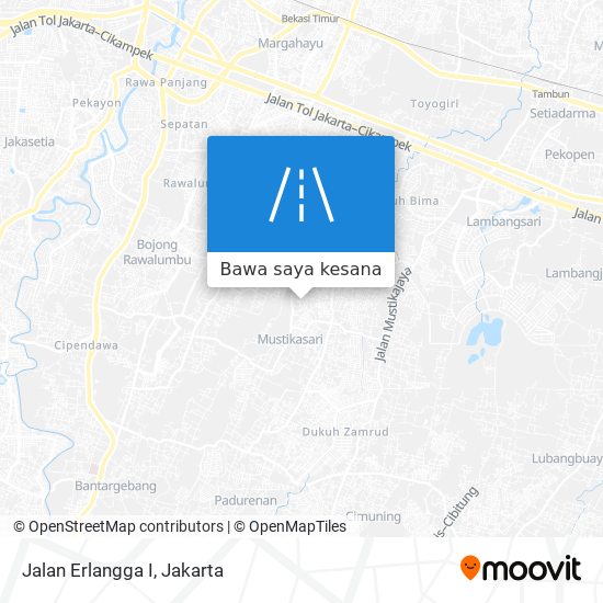 Peta Jalan Erlangga I