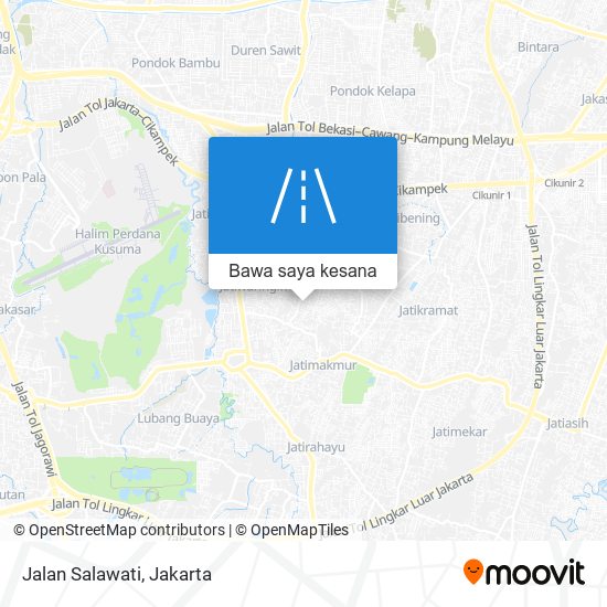 Peta Jalan Salawati