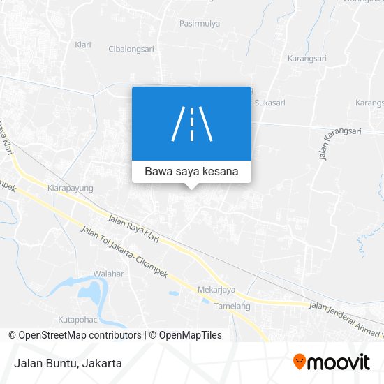 Peta Jalan Buntu