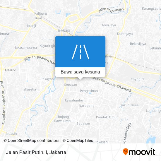 Peta Jalan Pasir Putih. I