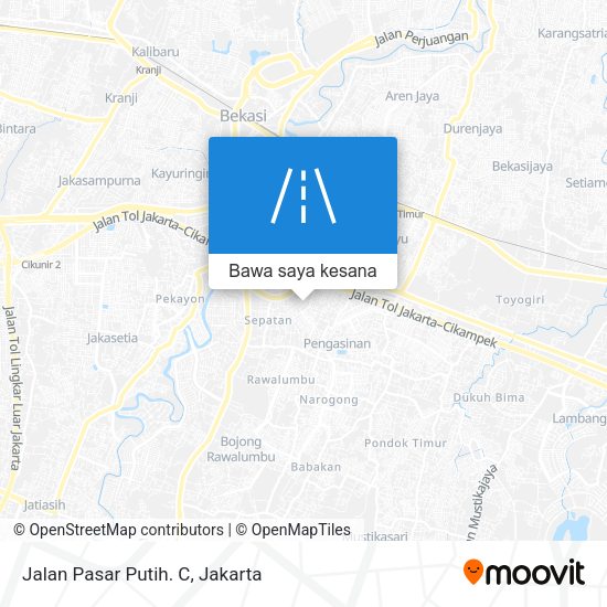 Peta Jalan Pasar Putih. C