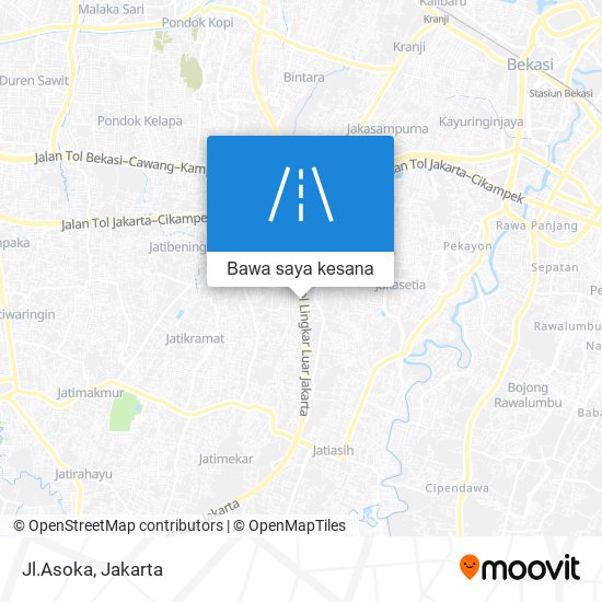 Peta Jl.Asoka