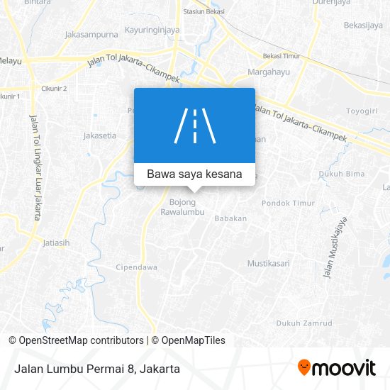 Peta Jalan Lumbu Permai 8
