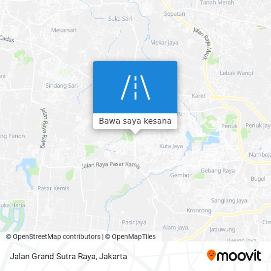 Peta Jalan Grand Sutra Raya