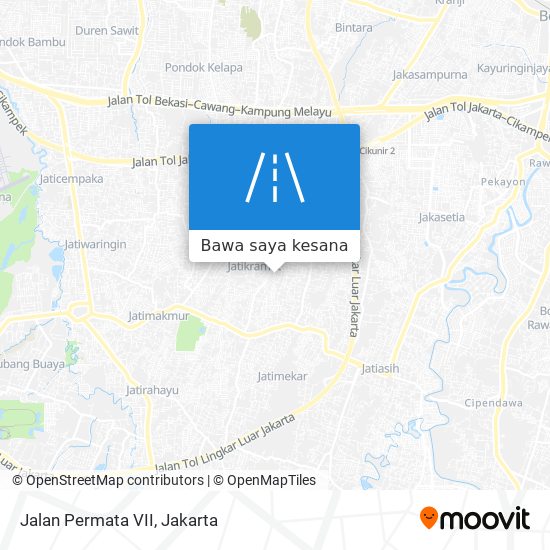 Peta Jalan Permata VII